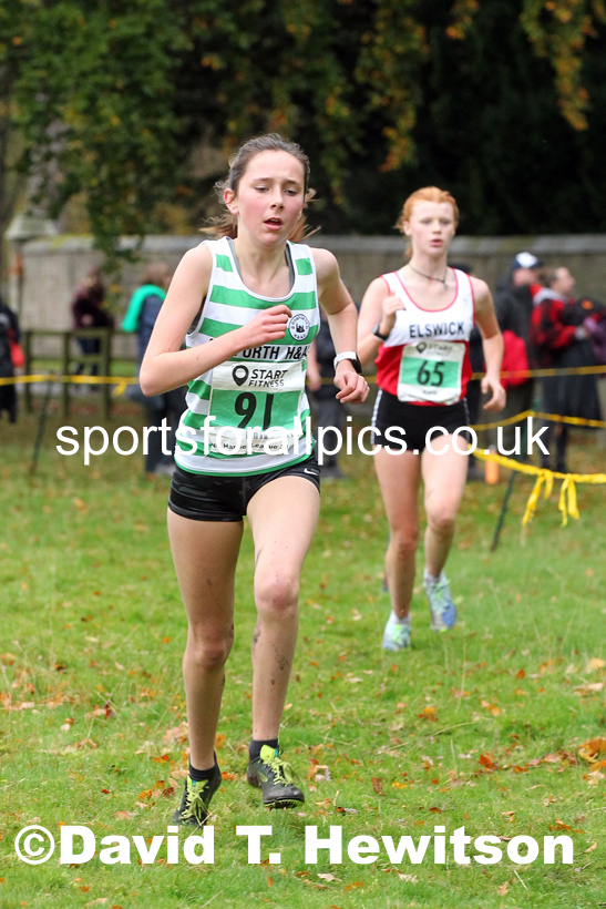 Girls under-15s 2021 NEHL Lambton Castle near Chester le Street, County Durham. Photo: David T. Hewitson/Sports for All Pics